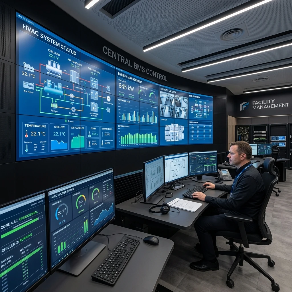 Representative visual of Building Management System deployment